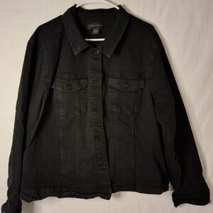 Jones New York Women's Dark Jean Jacket